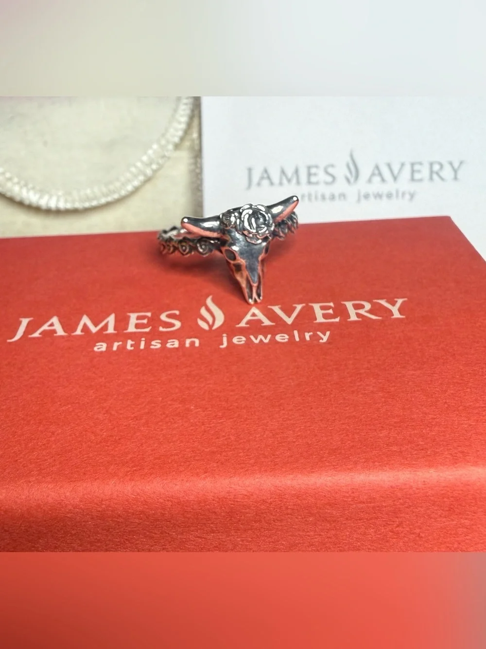James Avery Desert Rose Ring Size 7 Item #20081300